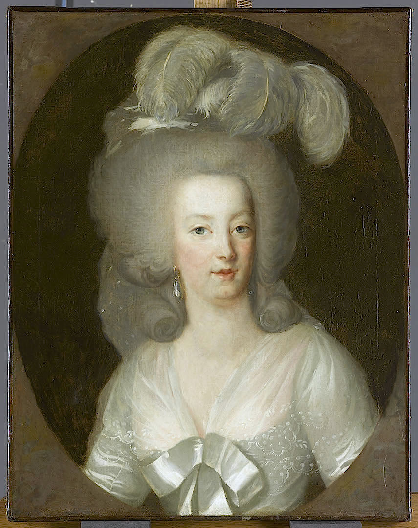 Portraits de Marie-Antoinette de / d'après Wilhelm Böttner ? Boze ? Duplessis ? Vigée Le Brun ?   Portra45