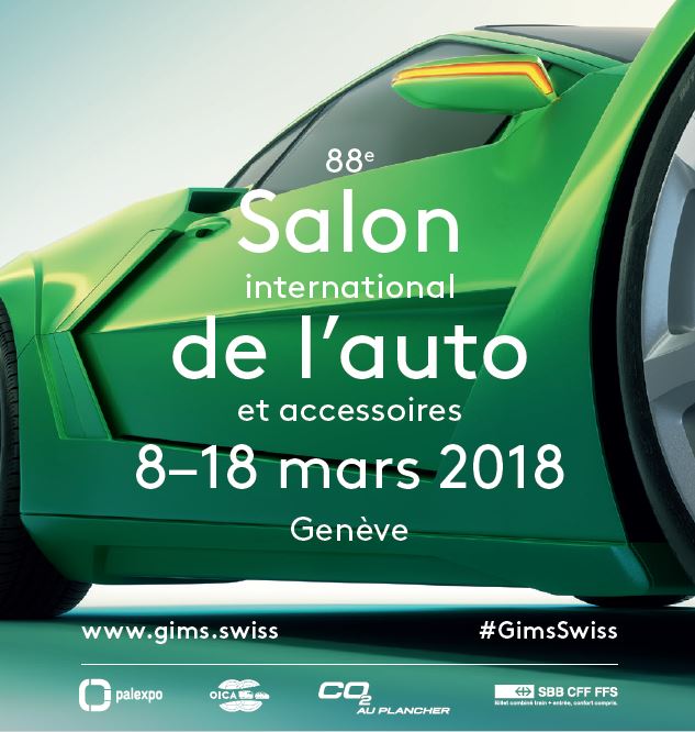 Salon de l'Auto de Genève 2018 Affich10