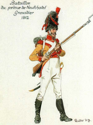 Grenadier bataillon Prince de Neuchâtel 1812 Ob_65c11