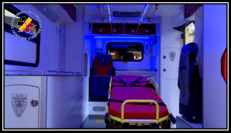 Nouvelle ambulance Sapeurs Pompiers de Monaco Mon0410