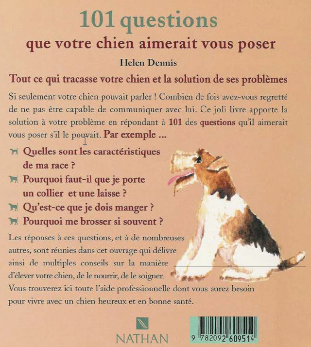 101 questions que votre chien aimerait vous poser par le Dr vétérinaire Helen Dennis 2_467310