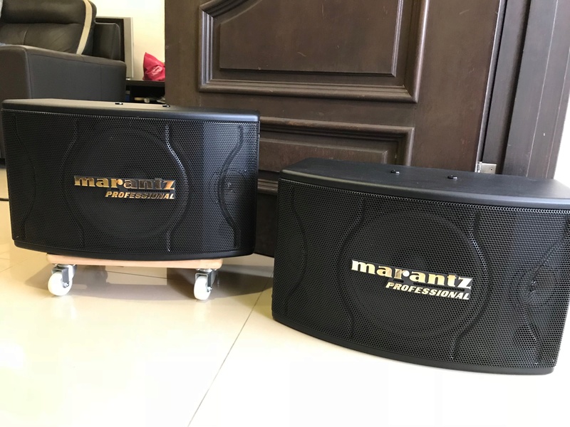 Marantz Professional Karaoke Speakers Model MKS1000 (Used) SOLD Img_3611