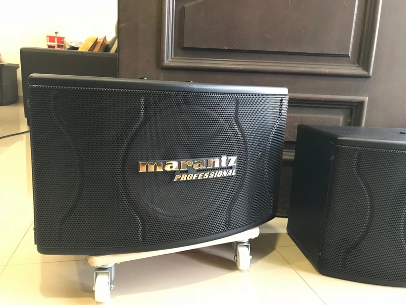 Marantz Professional Karaoke Speakers Model MKS1000 (Used) SOLD Img_3613