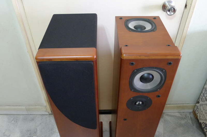 Castle Harlech Floor Stand Speakers (Used) SOLD P1140550