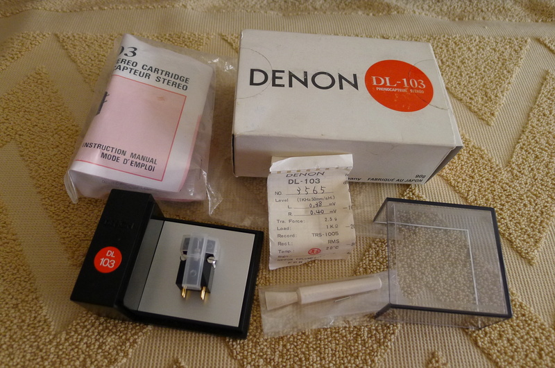 Denon DL-103 Moving Coil Cartridge, MC (Used) SOLD P1140730