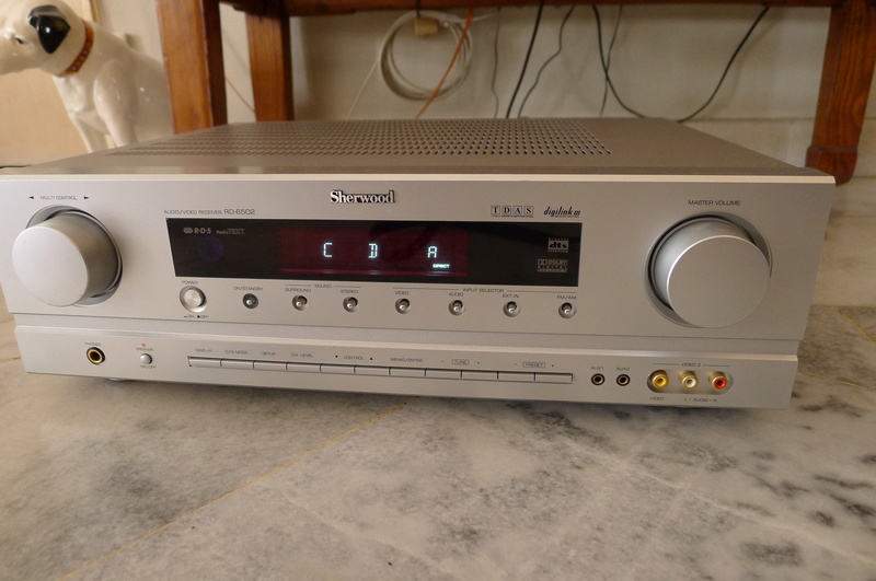 Sherwood 5.1 Channel AV Surround Receiver RD-6502 (Used) SOLD P1140743