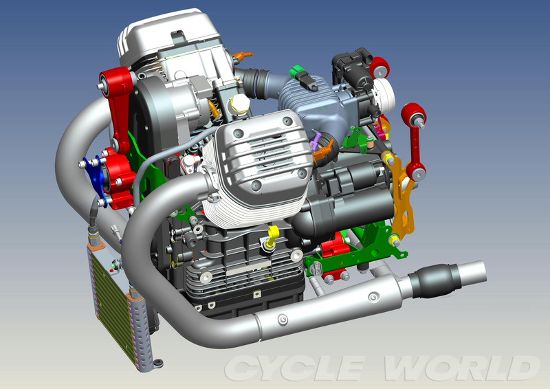 Maquette moteur/boite R65 échelle 1:1, enfin presque ... Moto-g10
