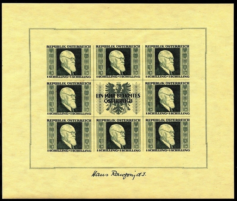 Österreich, Briefmarken der Jahre 1945-1949 Ank_7814