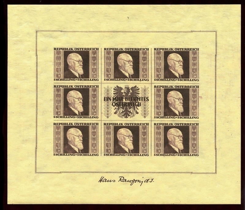 Briefmarken - Österreich, Briefmarken der Jahre 1945-1949 Ank_7819