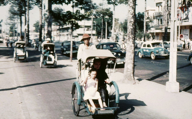 Hình xưa ảnh màu hiếm và đẹp về Sài Gòn năm 1956 ... A115