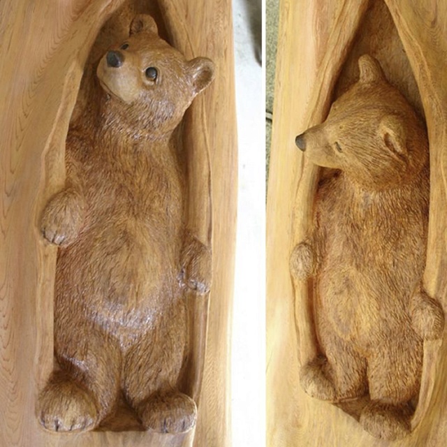 Nghệ sỹ Nhật Bản điêu khắc động vật tỉ mỉ và chi tiết từ gỗ ... A1710