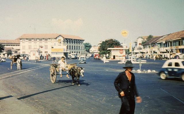 Hình xưa ảnh màu hiếm và đẹp về Sài Gòn năm 1956 ... A212