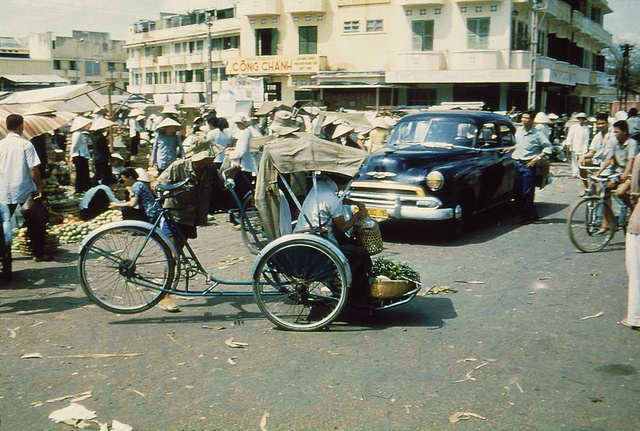 Hình xưa ảnh màu hiếm và đẹp về Sài Gòn năm 1956 ... A311