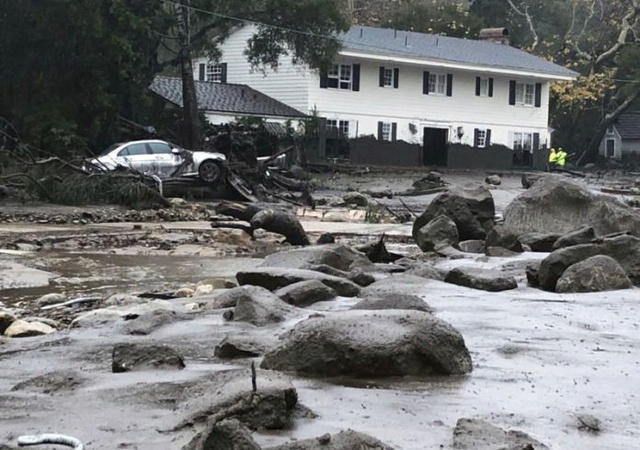 California: Mưa lũ và lở đất sau thảm họa cháy rừng, 13 người thiệt mạng ... A349