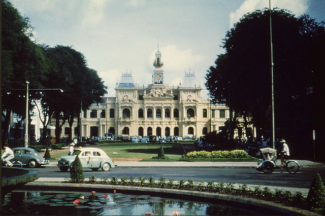Hình xưa ảnh màu hiếm và đẹp về Sài Gòn năm 1956 ... A412