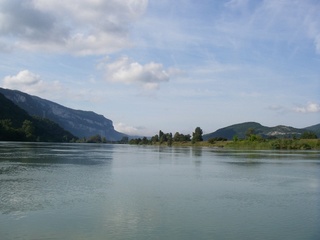 descendre le rhône en canoë bois / Généralités / Haut Rhône français 2008_026