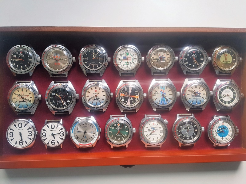 collection - (Vends) ou (échanges) Collection Montres russe 20180511