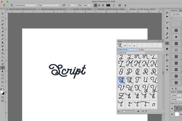 June 12th blog post :  Fun with Fonts | Give those Glyphs a Go! POSTED Glyphs11