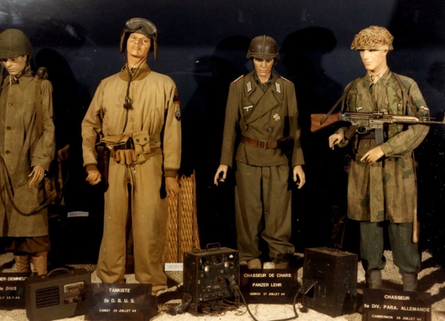 Musée mémorial de la bataille de Normandie à BAYEUX en 1986 Us_2_c10