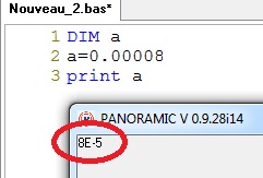 Empêcher la notation scientifique [RESOLU] 161