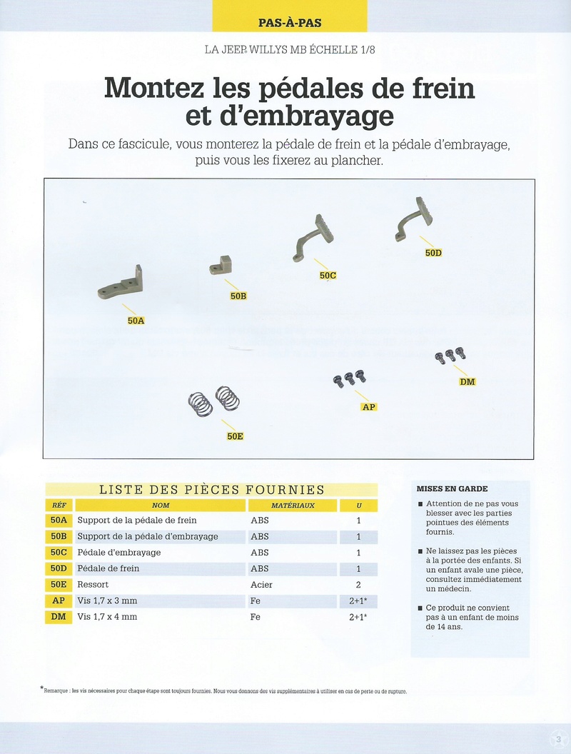 Jeep Willys - 1/8ème - Ed. Hachette - Construction par Glénans (Partie 1) - Page 26 Nc50_l10