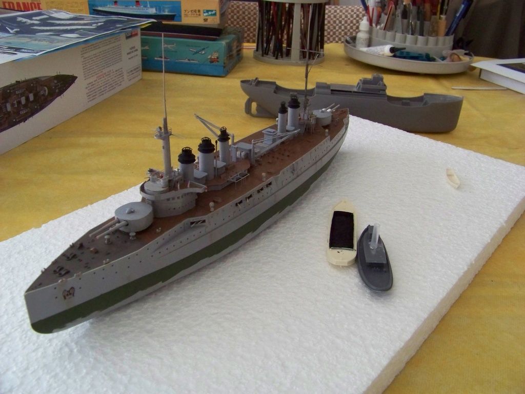 Cuirassé Voltaire Hobby Boss 1/350, diorama. 100_9780