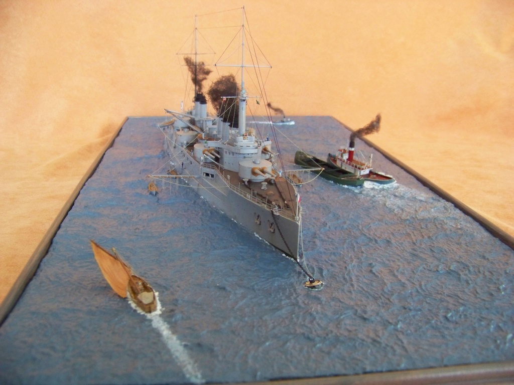 Cuirassé Voltaire Hobby Boss 1/350, diorama. - Page 4 100_9834