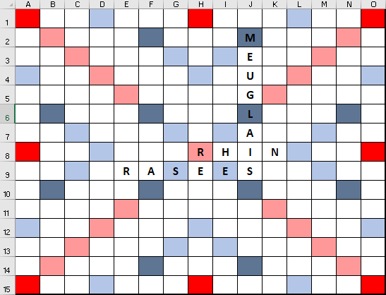 Scrabble - Partie n°1 - Victoire de Formi Excel_43