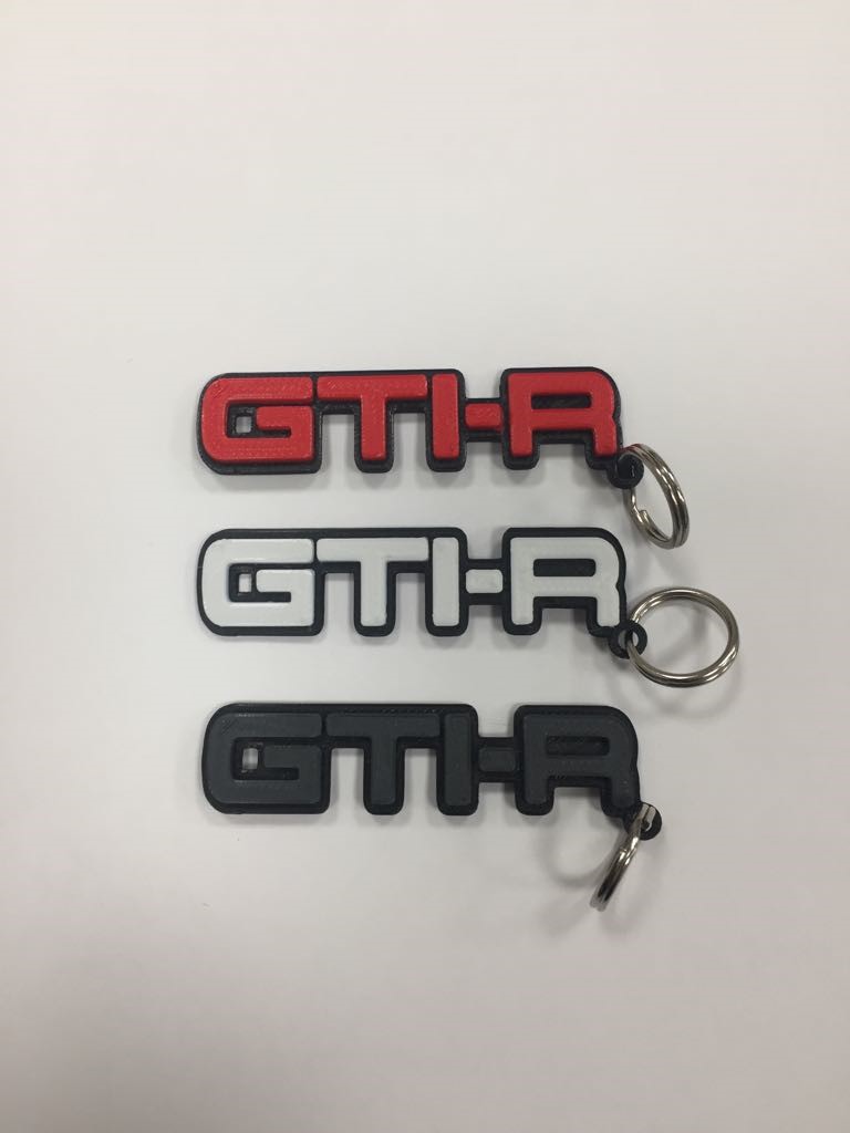 3D Printed Gtir Badges And key rings  Gtir_k10