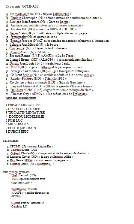 rencontre du train miniature guerignoise - Page 2 Liste_11