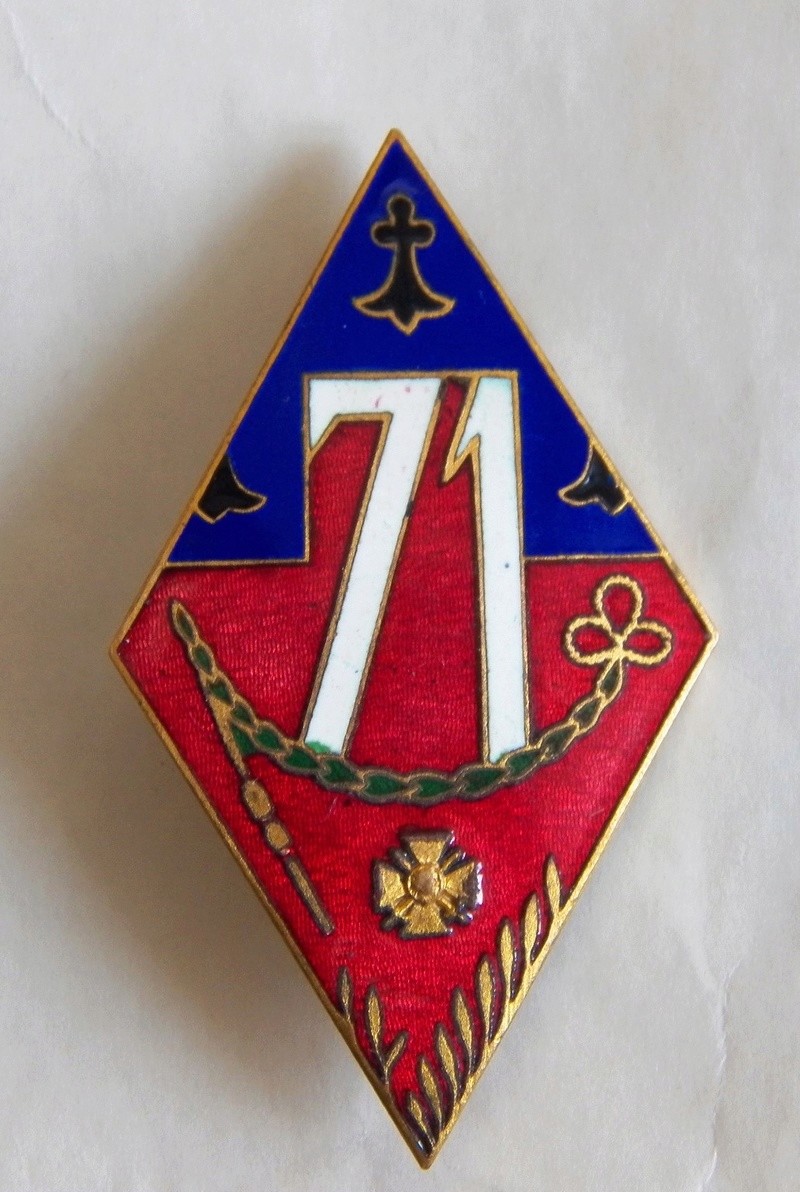 insigne du 71° RI 100_0321