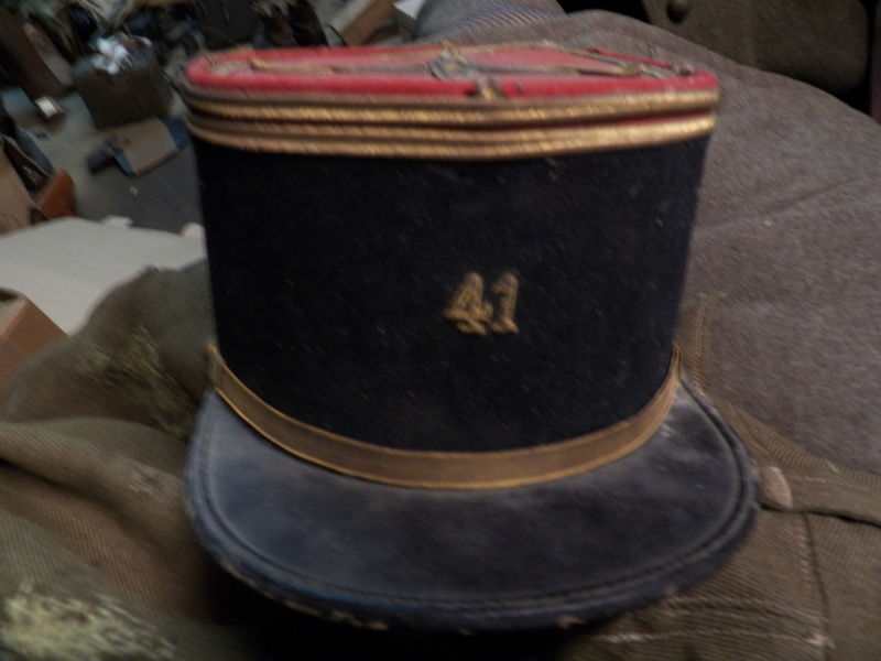 Képi d'un Lieutenant du 41e RI 101_0010