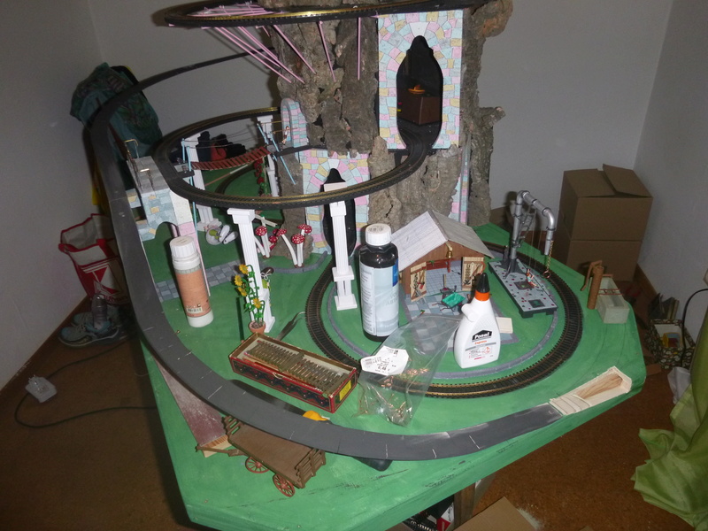 Nellie Rowland Emett Smallbrook Studio Anlage mit 8Tunnels und Berg, Luftschiff - Seite 2 P1070256