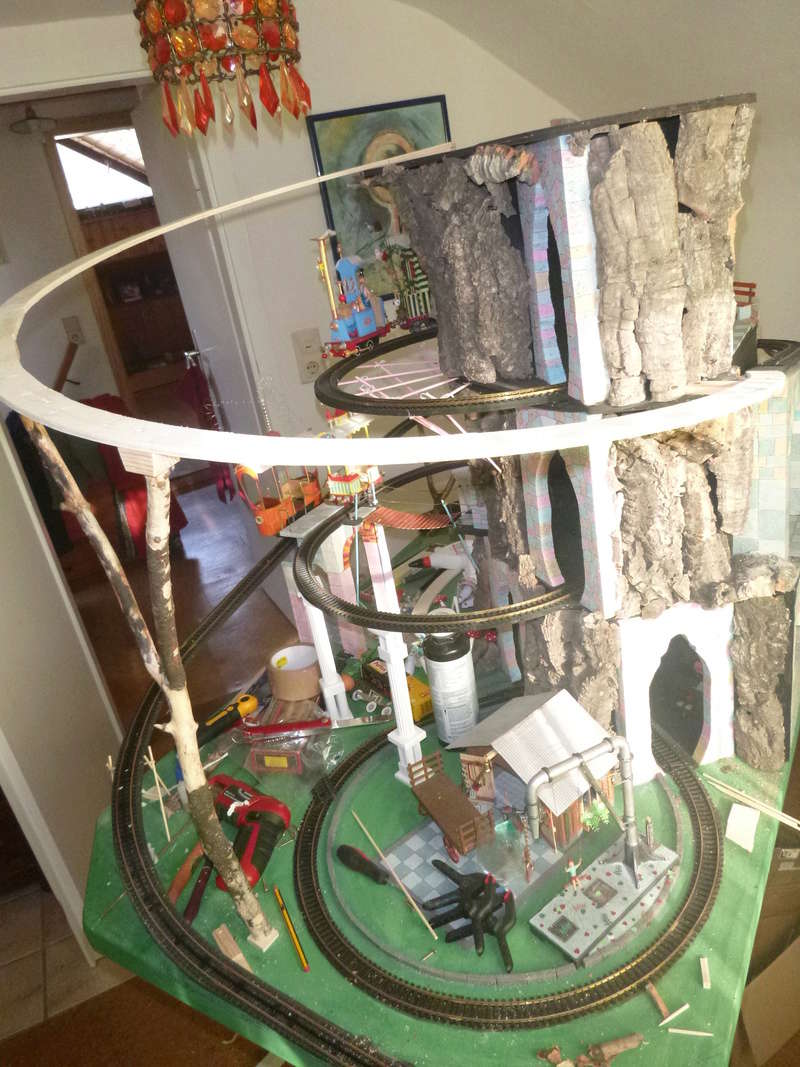 Nellie Rowland Emett Smallbrook Studio Anlage mit 8Tunnels und Berg, Luftschiff - Seite 2 P1070271