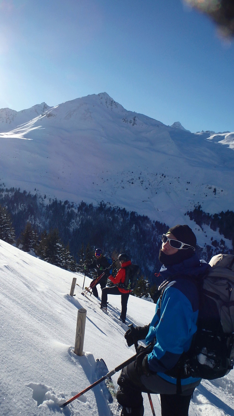 samedi 13 janvier 2018 :  Beaufort (3048 m) par la Combe Challand P1131227