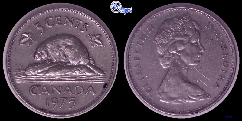 1975 - Coin Décalé Avers (Die Shift) 5_cent11