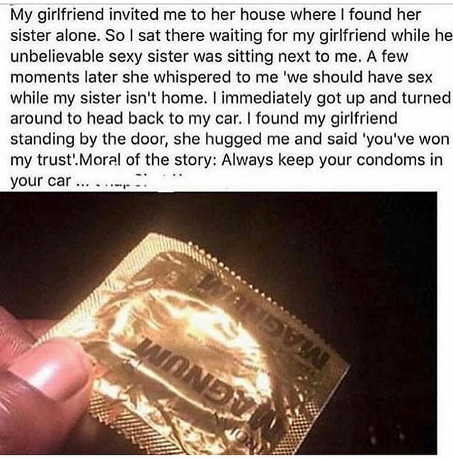 post a joke that makes you laugh Condom10