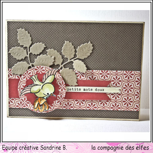 Sketch scrap / carte par Sandrine Carte_13