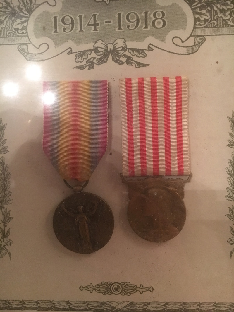 Cadre médaille poilu ww1 82181d10