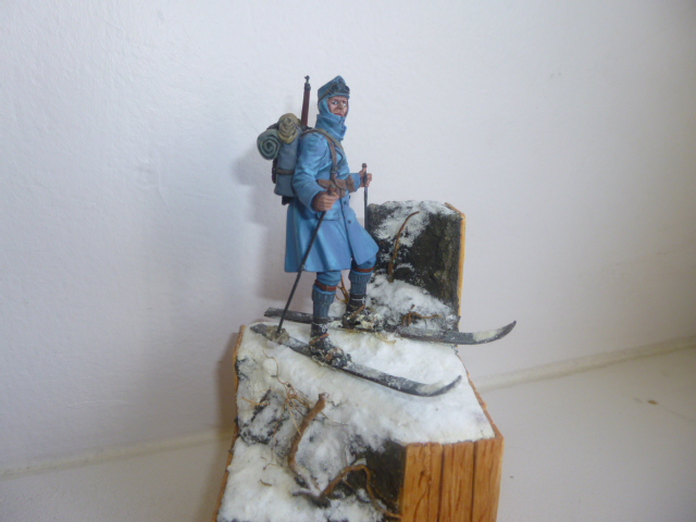 Skieur autrichien 1915 - Figurine résine JMD 75mm P1040225