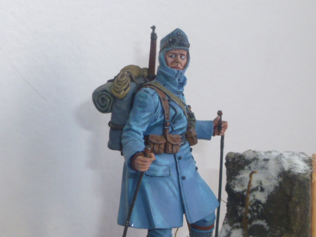 Skieur autrichien 1915 - Figurine résine JMD 75mm P1040228