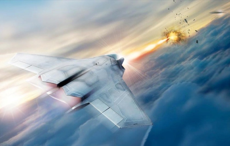 La guerre des mondes n'est plus fiction-avions équipés LASER Shield10
