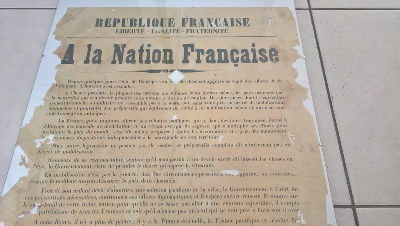 "A la nation française" - affiche - R. Poincaré - 1914 Wp_20148