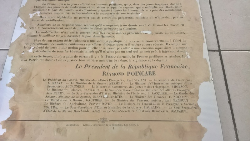"A la nation française" - affiche - R. Poincaré - 1914 Wp_20149