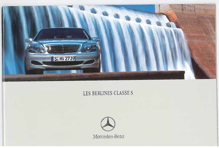 (W220): Catálogo Classe S 2002 - francês  23672010