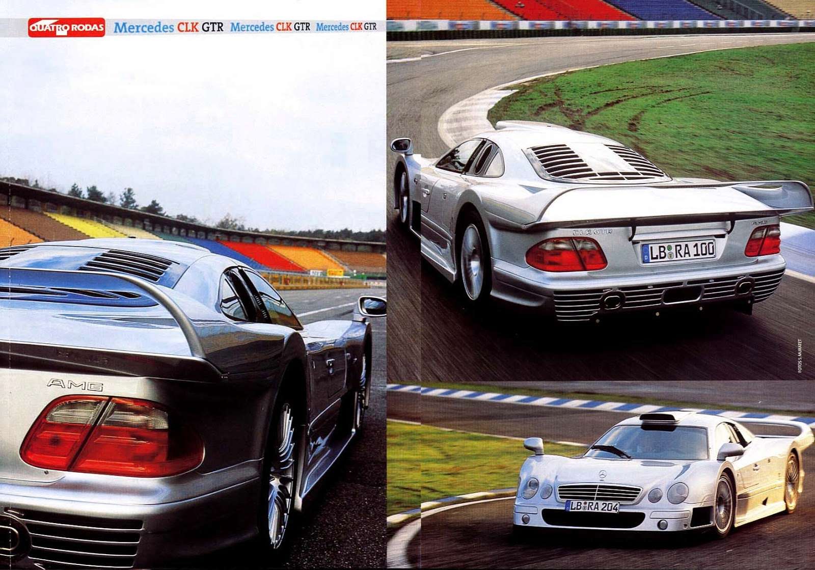 (C297): Avaliação Revista Quatro Rodas - CLK GTR - janeiro/1999 63ecbe10