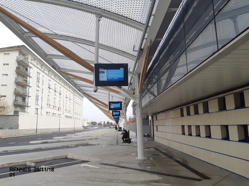 Gare de Rennes Point chantier 29 novembre 2018 20181260