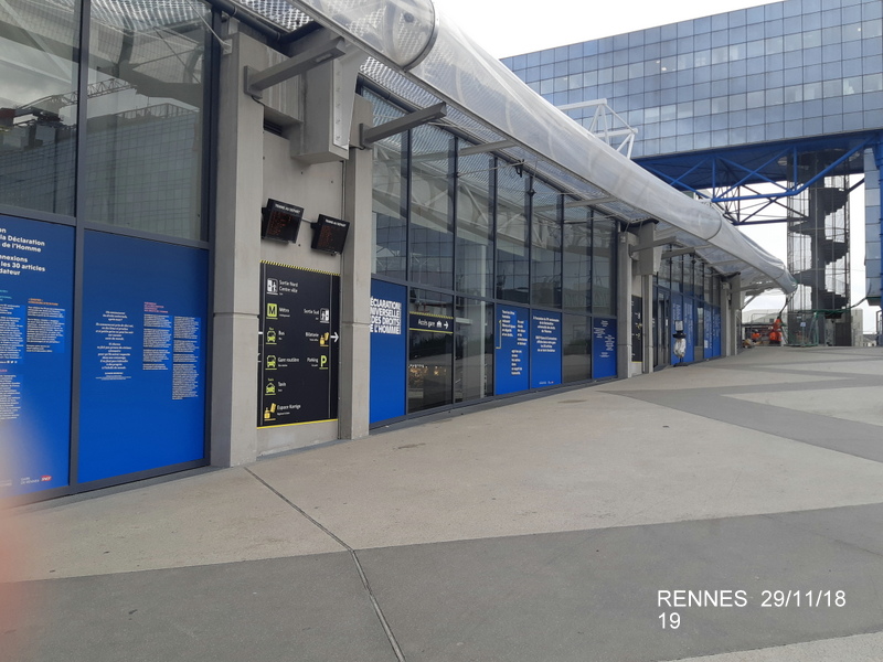 Gare de Rennes Point chantier 29 novembre 2018 20181278