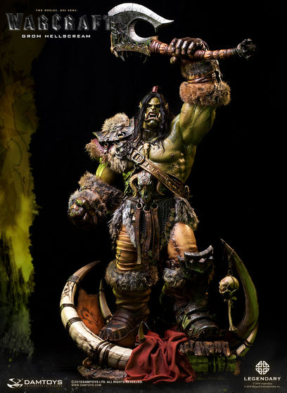 Warcraft Movie - Grom Hellscream 2.0 - 34-inch Premium Statue (DamToys) 03375910