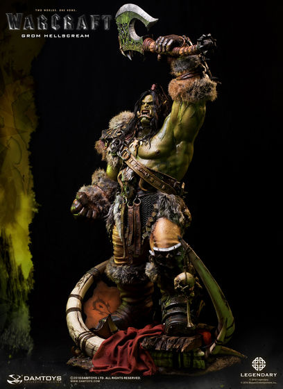 Warcraft Movie - Grom Hellscream 2.0 - 34-inch Premium Statue (DamToys) 03375911